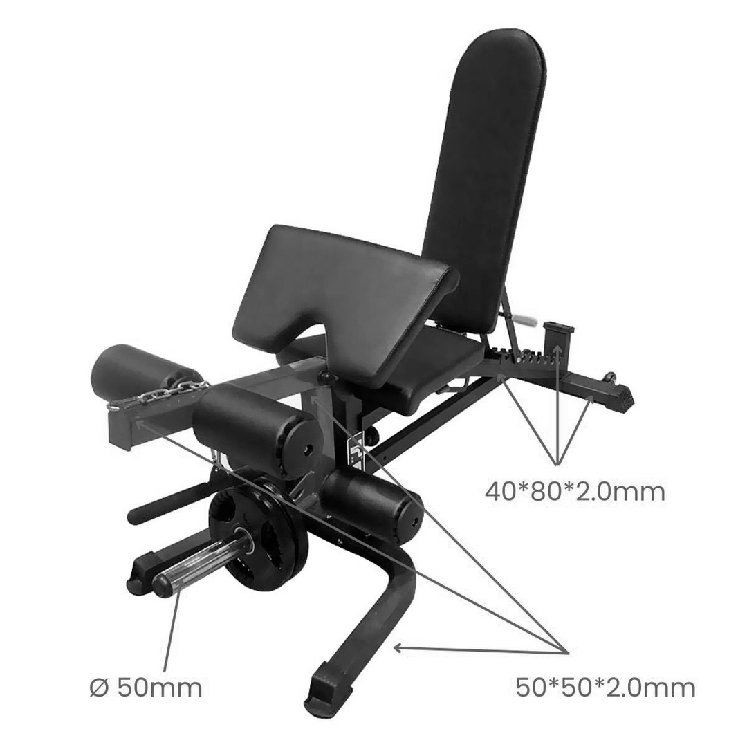 Banque Scott avec extension de jambe