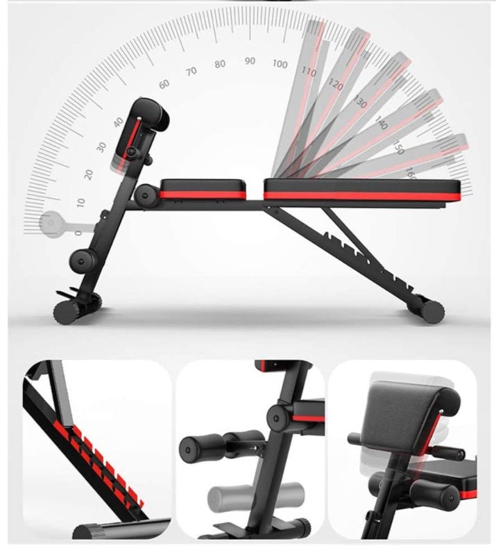 Banco Abdominales Multifunción - Fitness Tech