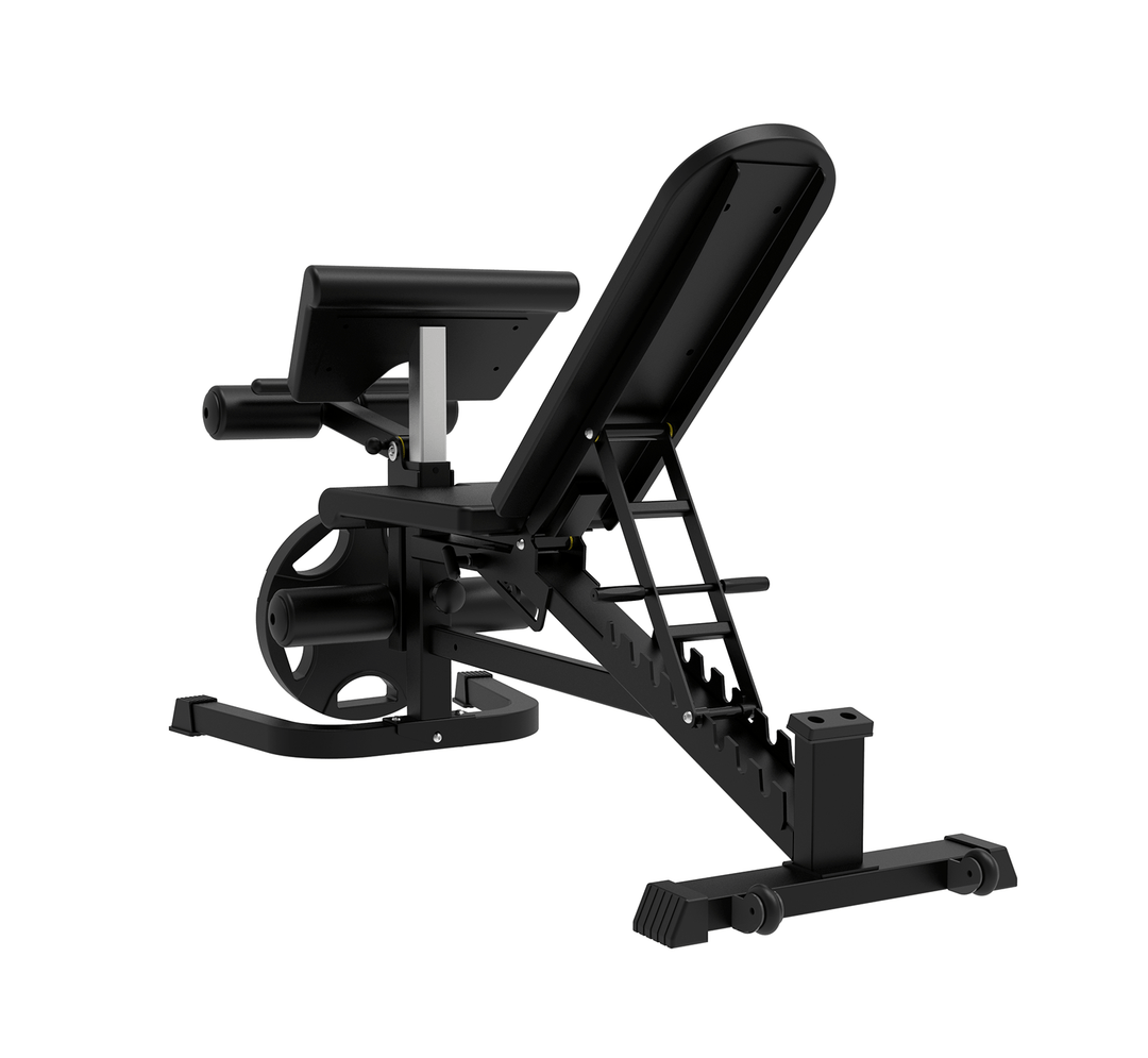 Banque Scott avec extension de jambe