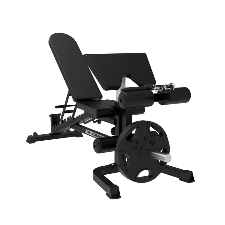 Banque Scott avec extension de jambe