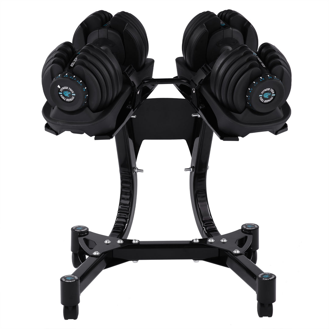 Soporte de mancuernas ajustables | Fitness Tech
