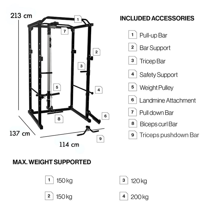 Multifunctionele Squat Rack