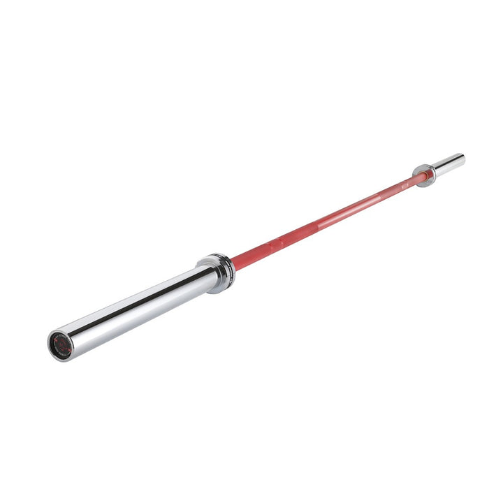 Olympische Stang 2.2M * 50MM 4 Lageringen Rood 365kg