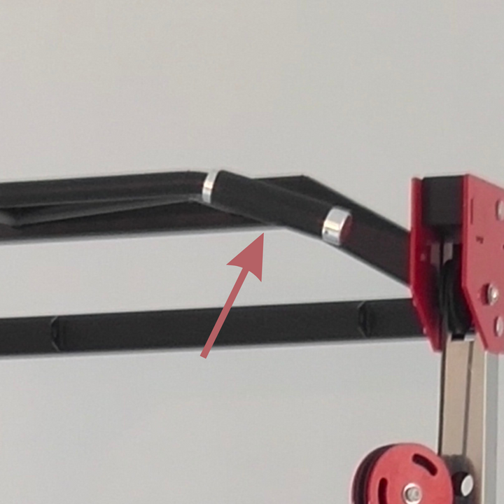Vervanging | Gecontroleerde gewatteerde handgreep 12cm