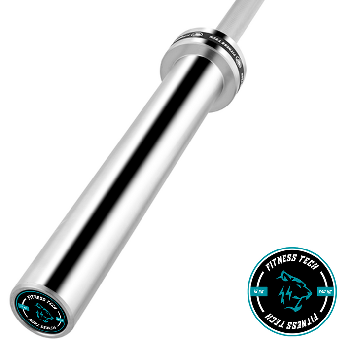 Barre olympique 2m*50mm 4 roulements 340kg