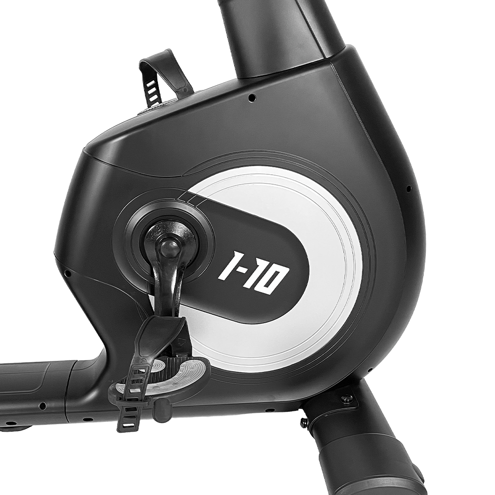 Bicicleta estática reclinada I-10 detalle