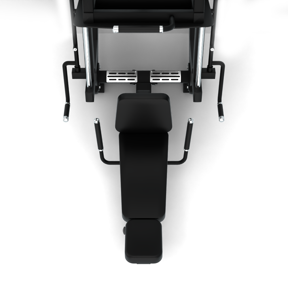 Prensa de Pierna Inclinada 45 Grados | Máquina de Palanca - Pro Series asiento cenital