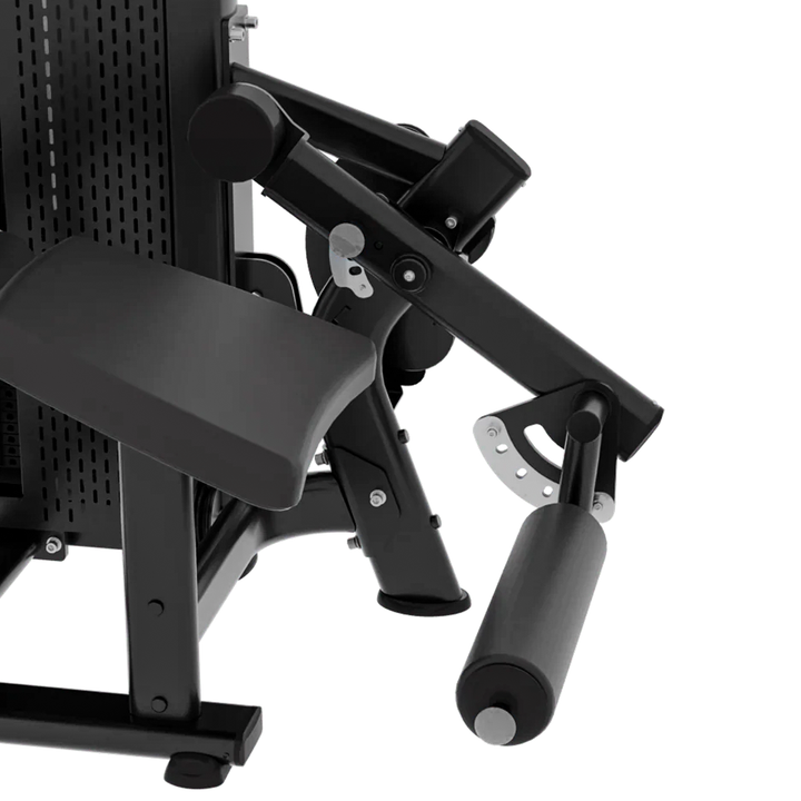 Dubbele selectiemachine / liggende femorale extensie