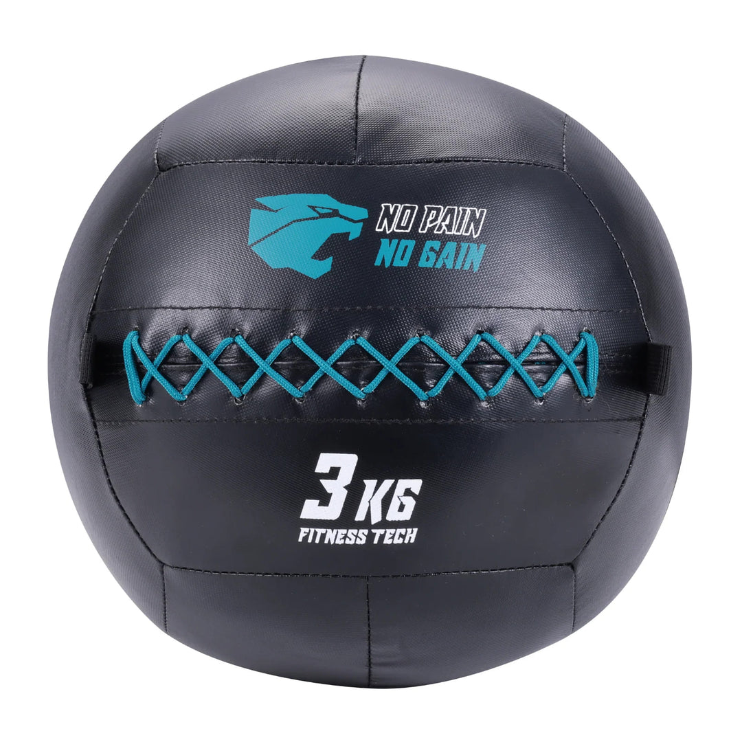 Set 5 Wall Balls (3–14 kg) + Rack