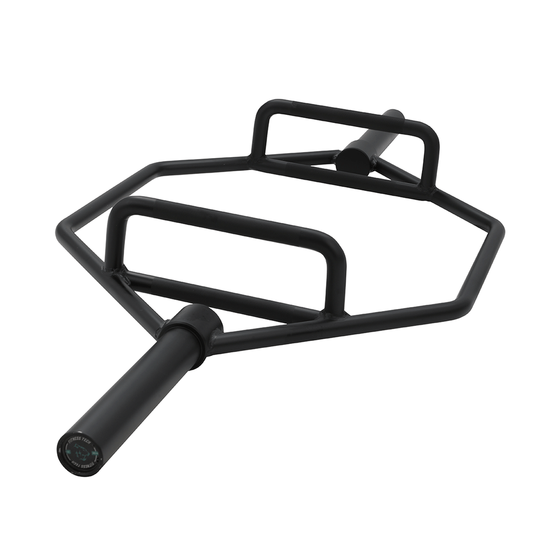 Zwarte Hexagonale Squat Bar 50mm 700 LBS / 320kg