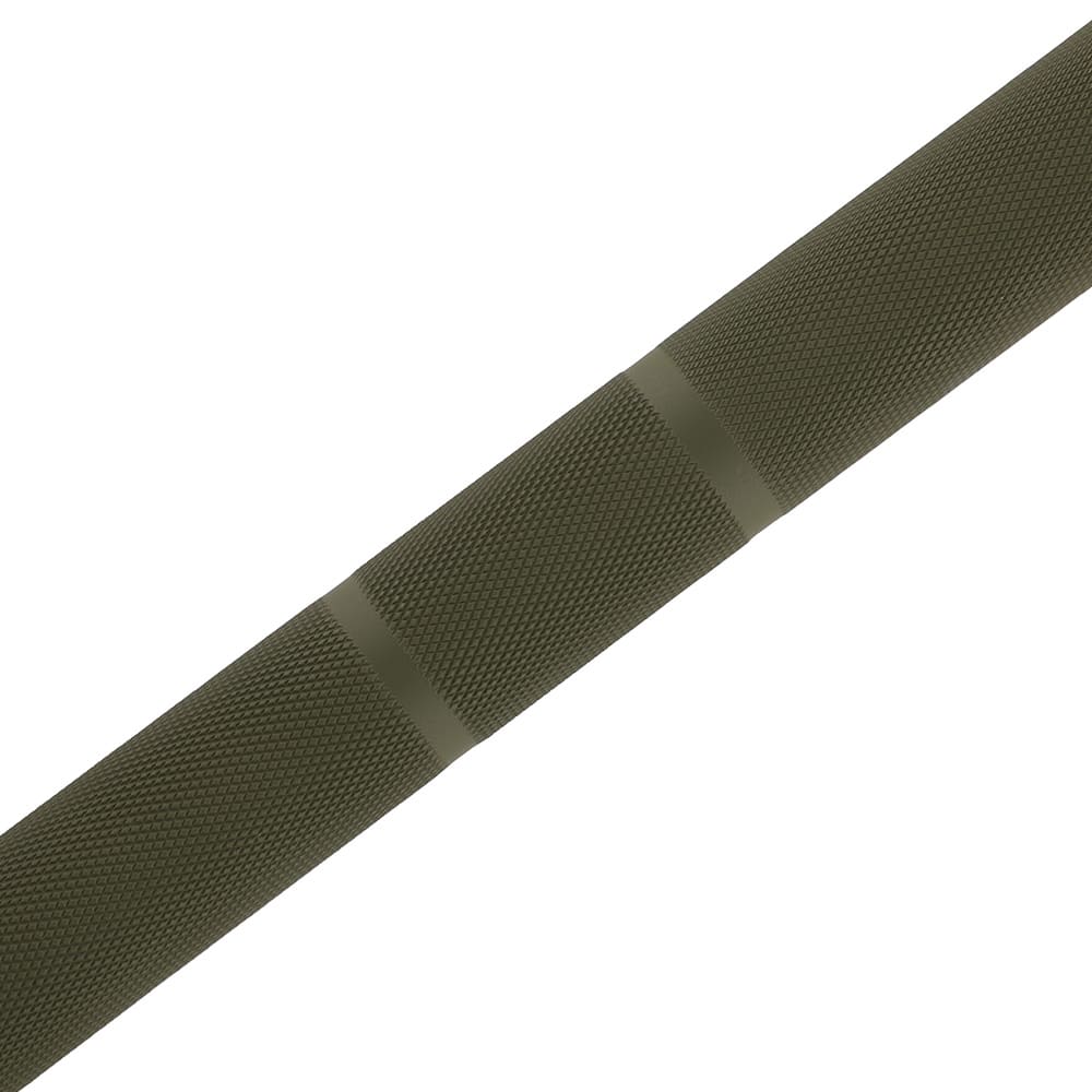 Barra olímpica verde 220 cm x 50 mm 8 rodamientos