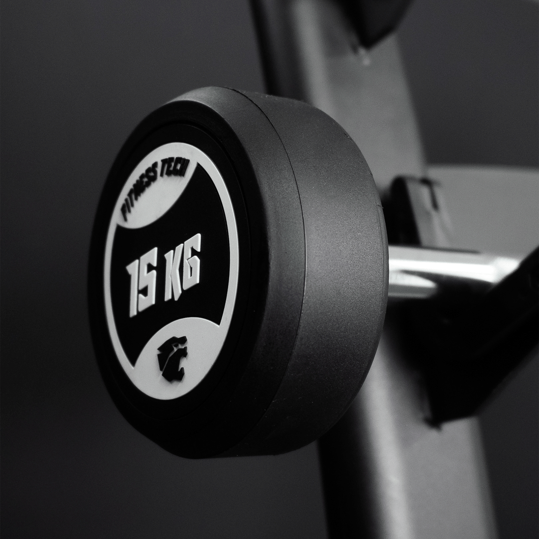 Set de barres droites prechargées avec rack | De 10 à 30 kg