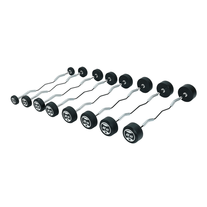 Gebogen gemonteerde balk