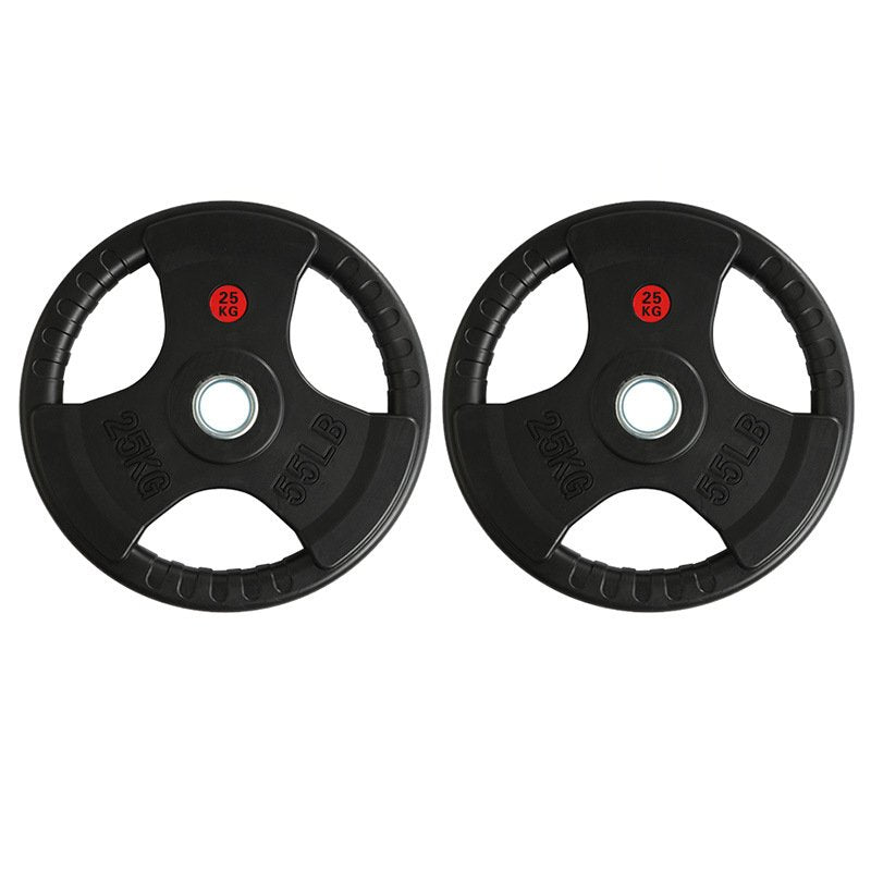 Discos Triple Agarre 50mm Profesionales - Fitness Tech