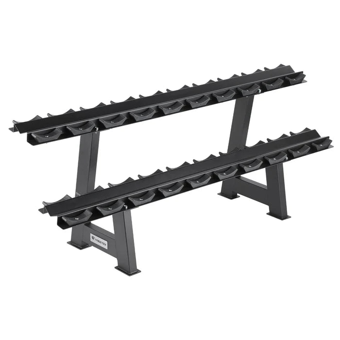 SET d'haltères ronds et rack