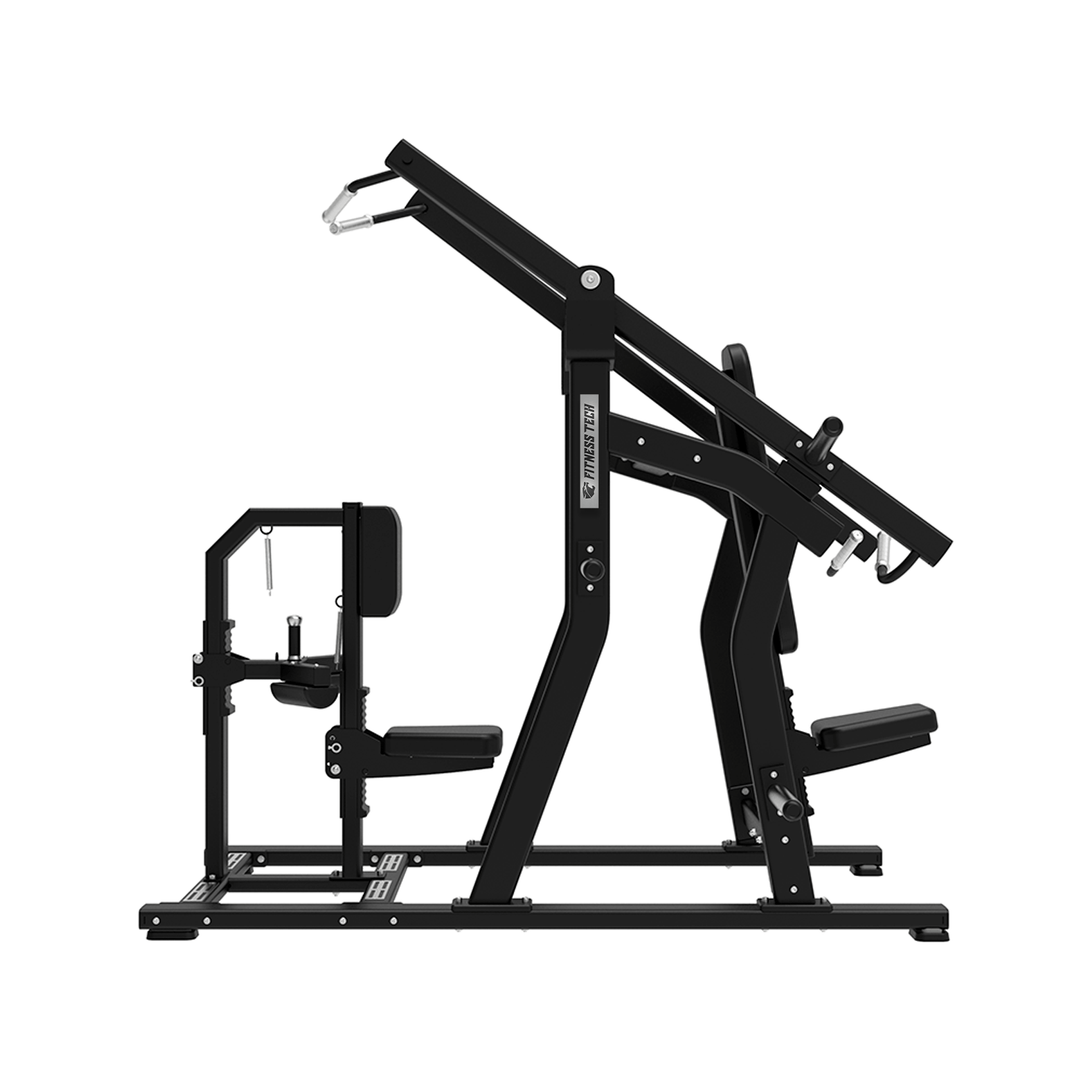Presse pectorale inclinée et traction latérale isolée