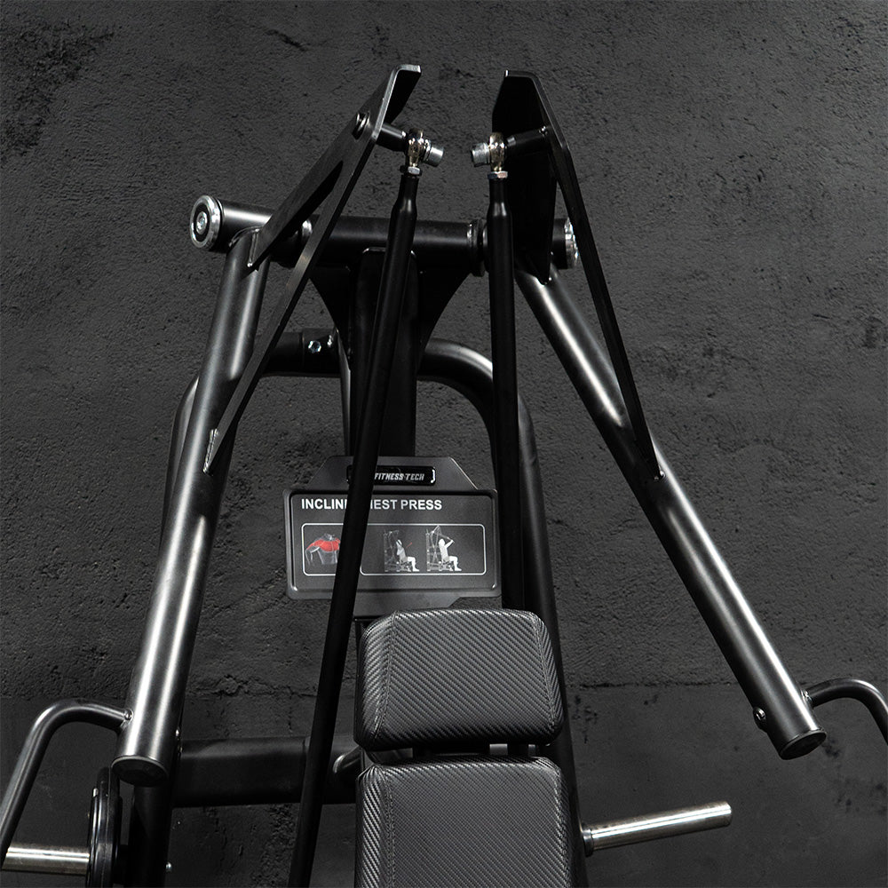Press de Pecho Inclinado Isolateral | Máquina de Palanca - Pro Tech Series brazos