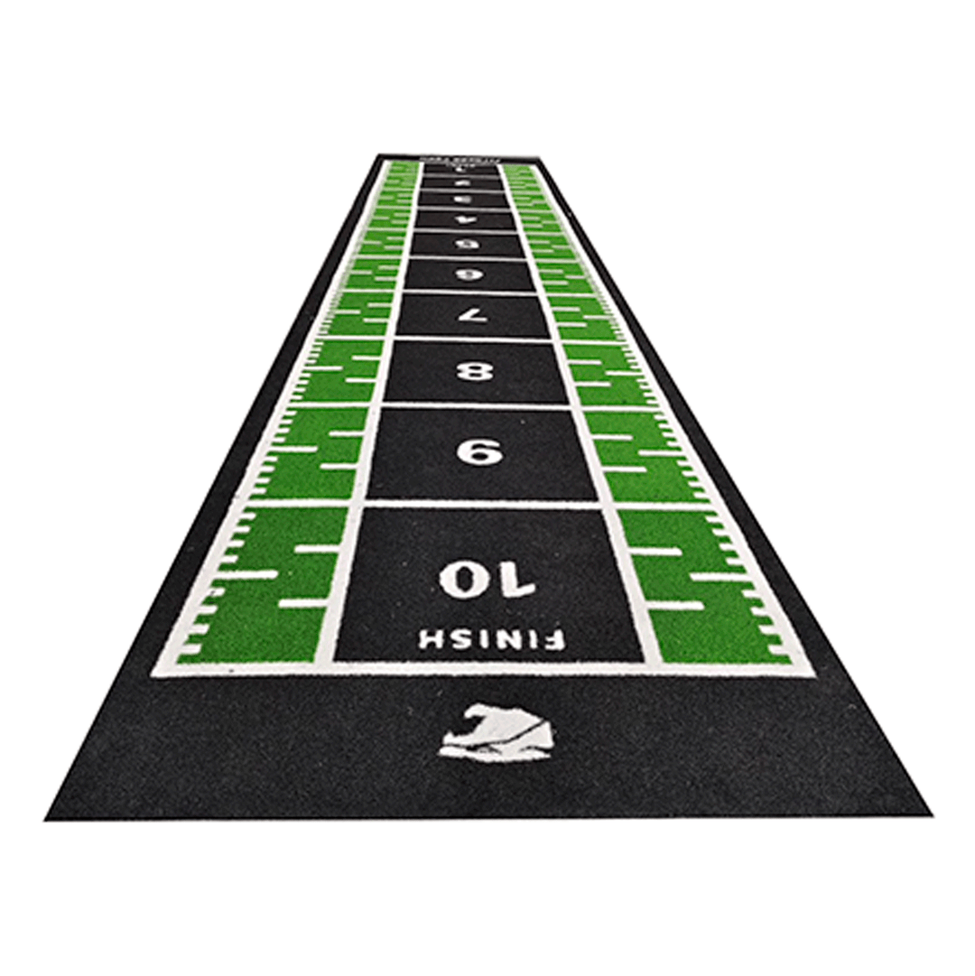 Kunstgras sprintbaan